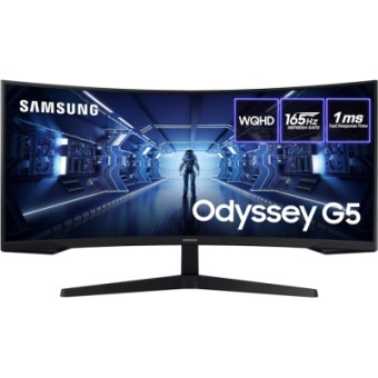 Зображення Монітор Samsung Odyssey G5 C34G55TWWI (LC34G55TWWIXCI)