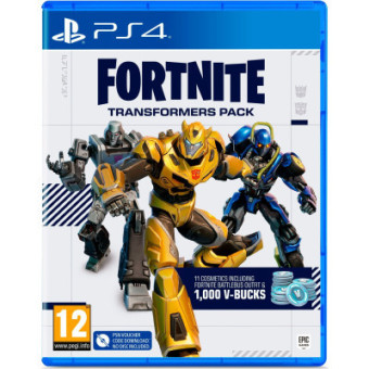 Зображення Диск Sony Fortnite - Transformers Pack, код активації PS4 (5056635604361)