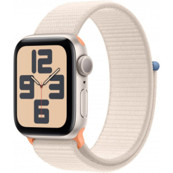 Зображення Смарт-годинник Apple Watch SE 2023 GPS 40mm Starlight Aluminium Case with Starlight Sport Loop (MR9W3QP/A)
