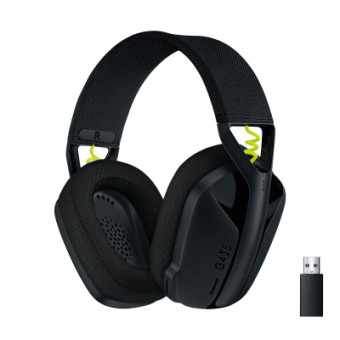 Изображение Наушники Logitech G435 Lightspeed Wireless Gaming Headset Black (981-001050)