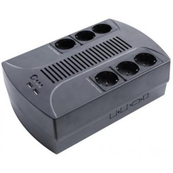 Изображение Источник бесперебойного питания LogicPower 650VA-6PS (4324)