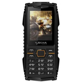 Изображение Смартфон Sigma X-treme AZ68 Black Orange (4827798374917)