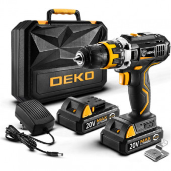 Изображение Шуруповерт DEKO GCD20DU2-S6 (13521)