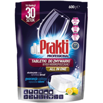Изображение Таблетки для посудомийної машини Dr. Prakti 30 шт. (5900308778463)