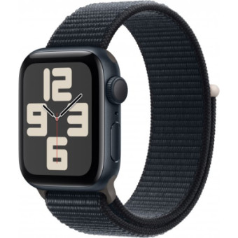 Зображення Смарт-годинник Apple Watch SE 2023 GPS 40mm Midnight Aluminium Case with Midnight Sport Loop (MRE03QP/A)