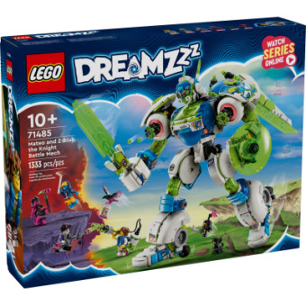 Изображение Конструктор Lego DREAMZzz Матео й лицарський бойовий робот Зет-Блоб (71485)