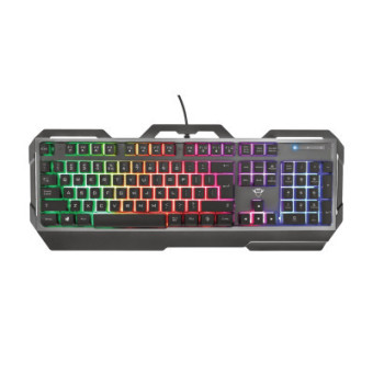 Изображение Клавиатура Trust Клавиатура  GXT 856 Torac Illuminated Black (23577)