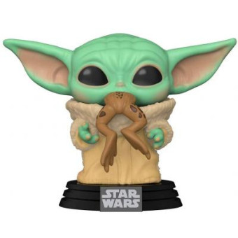 Изображение Іграшкова фігурка Funko Pop Мандалорець - Малюк з жабою (49932)