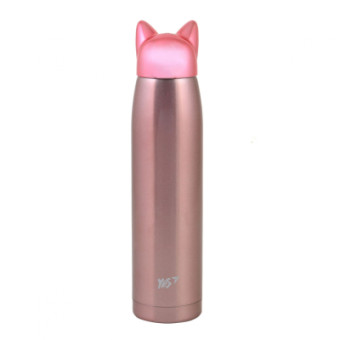 Изображение Пляшечка для годування Yes Поильник-непроливайка  термос Pink Cat 320 мл (707275)