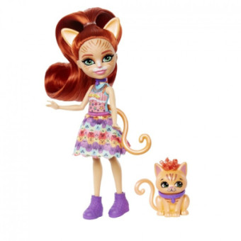 Изображение Лялька Enchantimals Руденька кішечка Тарла (HHB91)