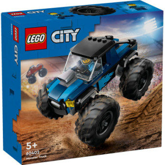Зображення Конструктор Lego City Синя вантажівка-монстр 148 деталей (60402)