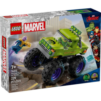Изображение Конструктор Lego Super Heroes Вантажівка Халка проти Таноса (76312)