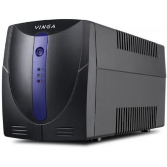 Изображение Источник бесперебойного питания Vinga LED 600VA plastic case (VPE-600P)
