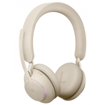 Изображение Наушники Jabra Evolve2 65 USB-A MS Stereo Beige (26599-999-998)