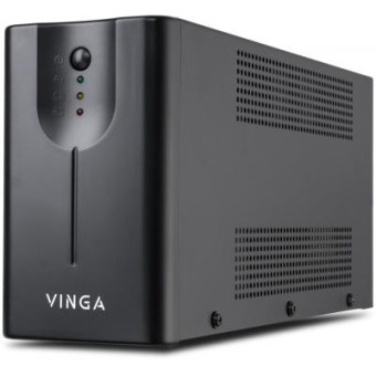 Изображение Источник бесперебойного питания Vinga LED 600VA metal case (VPE-600M)