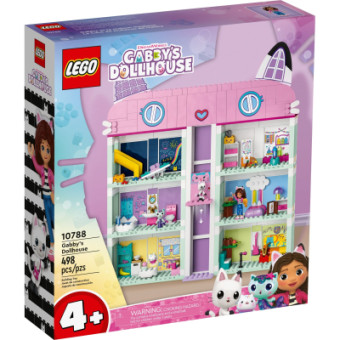 Изображение Конструктор Lego Gabby's Dollhouse Ляльковий будиночок Ґаббі 498 деталей (10788)