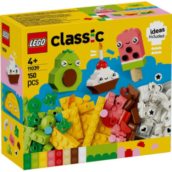 Изображение Конструктор Lego Classic Творчі друзі з їжею (11039)