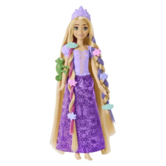 Зображення Лялька Disney Princess Рапунцель Фантастичні зачіски (HLW18)