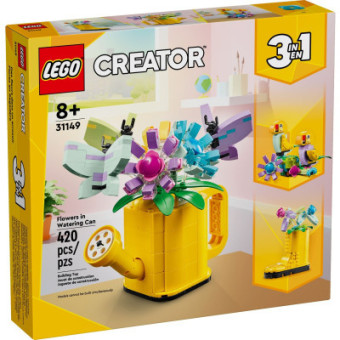 Изображение Конструктор Lego Creator Квіти в лійці 420 деталей (31149)