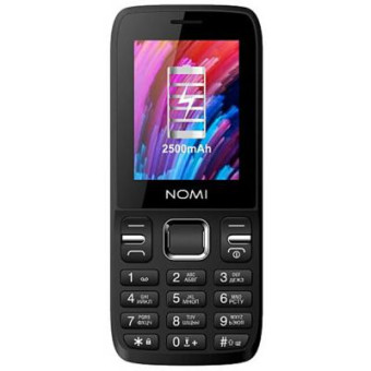 Изображение Мобильный телефон Nomi i2430 Black