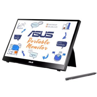 Изображение Монитор Asus 14" ZenScreen Ink MB14AHD(90LM063V-B01170)