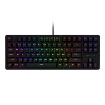 Изображение Клавиатура HATOR Rockfall EVO TKL Optical Black (HTK-630)