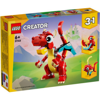 Изображение Конструктор Lego Creator Червоний Дракон 149 деталей (31145)