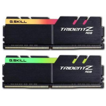 Зображення Модуль пам'яті для комп'ютера G.Skill DDR4 16GB (2x8GB) 3600 MHz TridentZ RGB Black  (F4-3600C18D-16GTZR)