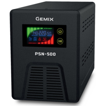 Изображение Источник бесперебойного питания Gemix PSN-500 (PSN500VA)