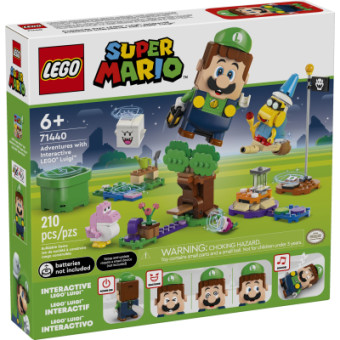Изображение Конструктор Lego Super Mario Пригоди з інтерактивним  Луїджі (71440)