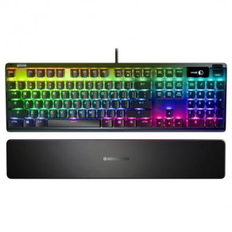 Изображение Клавиатура SteelSeries Apex 7 Red Switch Ru (64642)