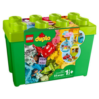 Зображення Конструктор Lego  DUPLO Classic Большая коробка с кубиками 85 деталей (10914)