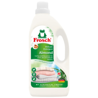 Изображение Гель для стирки Frosch для шерсти Миндальное молочко 1.5 л (4009175942845)