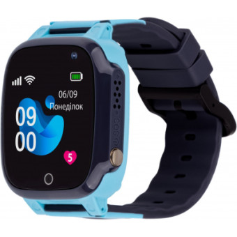 Зображення Smart годинник AmiGo GO008 MILKY GPS WIFI Blue (873292)