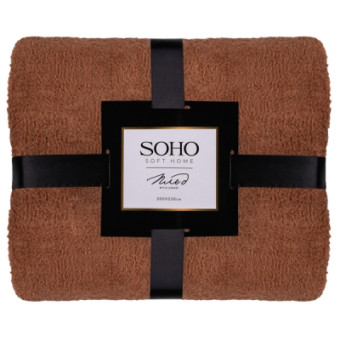 Зображення Плед Soho флісовий 200x230 см Pattern beige (1003К)