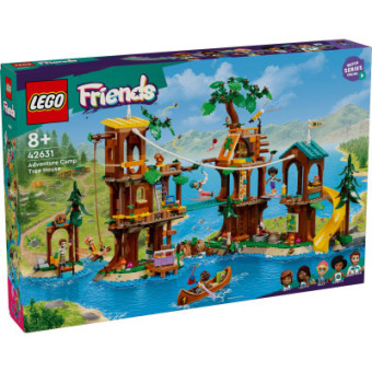 Изображение Конструктор Lego Friends Будиночок на дереві у пригодницькому таборі (42631)