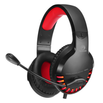 Изображение Наушники Marvo HG8932 LED Black/Red (HG8932)