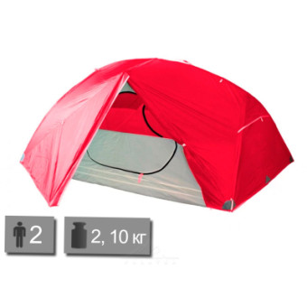 Зображення Намет Tramp Cloud 2 Si Red (TRT-092-red)