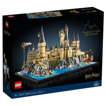 Зображення Конструктор Lego Harry Potter Замок і територія Гоґвортсу 2660 деталей (76419)