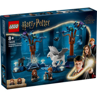 Изображение Конструктор Lego Harry Potter Заборонений ліс: Магічні істоти 172 деталі (76432)
