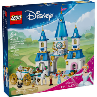 Изображение Конструктор Lego Disney Princess Замок Попелюшки й карета (43275)