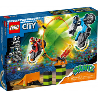 Изображение Конструктор Lego City Stunt Состязание трюков 73 детали (60299)