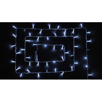 Изображение Гирлянда Delux STRING 100LED 10 м flash Білий/Прозорий IP44 (90015187)