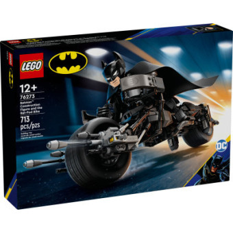 Изображение Конструктор Lego Batman Фігурка Бетмена для складання і бетцикл (76273)