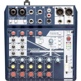 Изображение Акустическая система Soundcraft Notepad-8FX