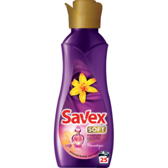 Изображение Кондиціонер для білизни Savex Soft Parfum Exclusif Romantique 900 мл (3800024018022)