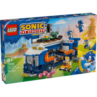 Зображення Конструктор Lego Sonic та командна вантажівка (77006)