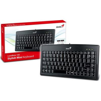 Зображення Клавіатура Genius LuxeMate 100 USB Ukr (31300725104)
