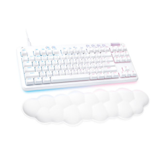 Изображение Клавиатура Logitech G713 Aurora Gaming GX Red USB UA Off-White (920-010678)
