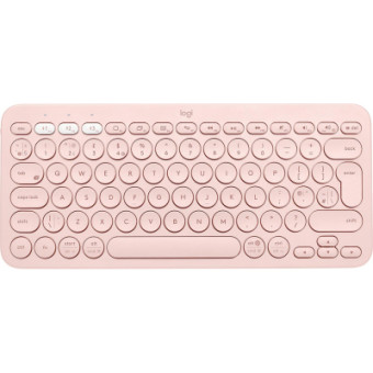Изображение Клавиатура Logitech K380s Multi-Device Bluetooth UA Rose (920-011853)